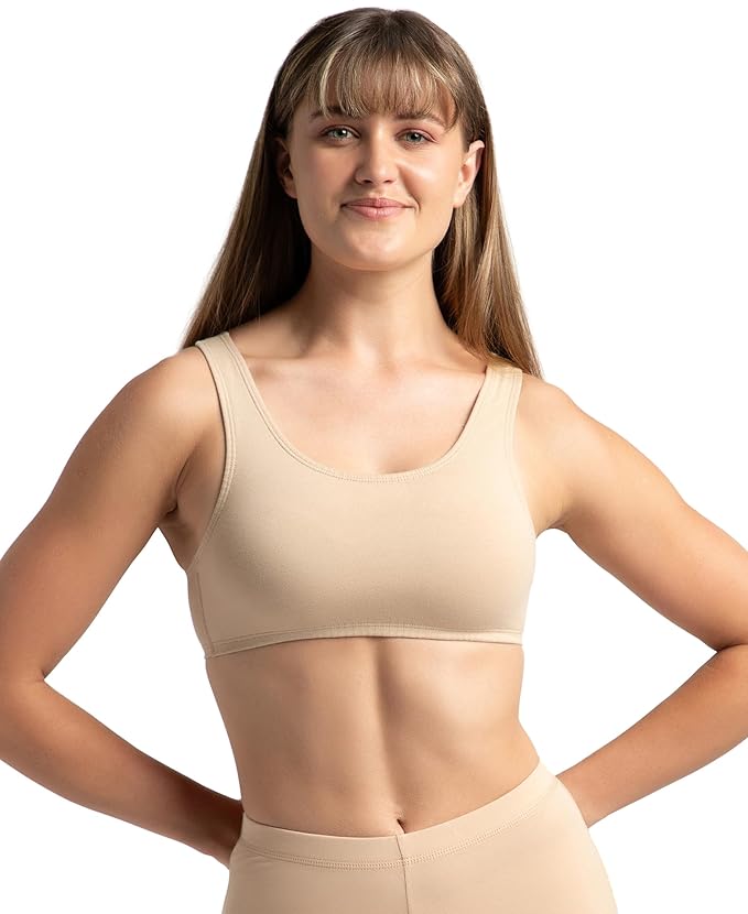 Jockey 1582 Women’s Cotton Stretch Slip-On Crop Top – Stay Fresh Comfort
